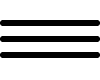 Burger-Icon der Navigation